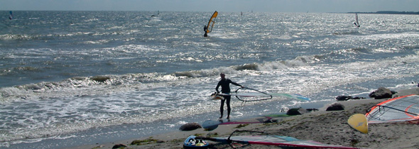 Windsurfen und Kitesurfen in Schleswig-Holstein