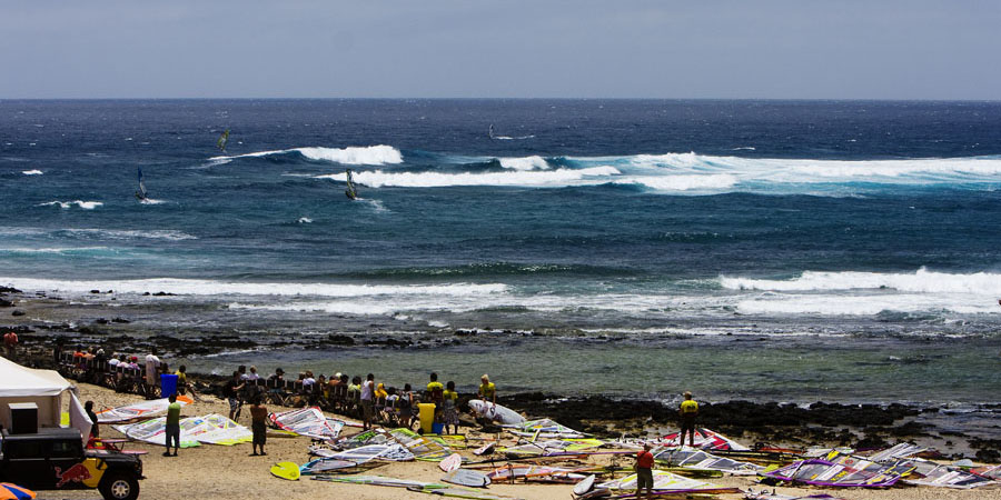 Windsurfen und Kitesurfen auf Lanzarote