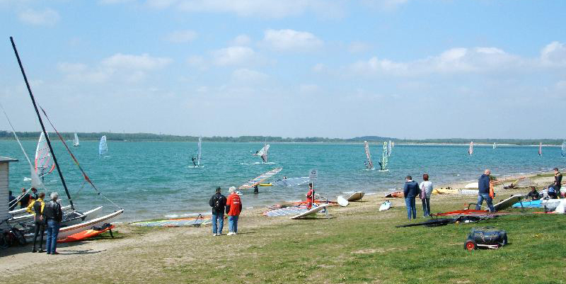 Windsurfen und Kitesurfen in Sachsen