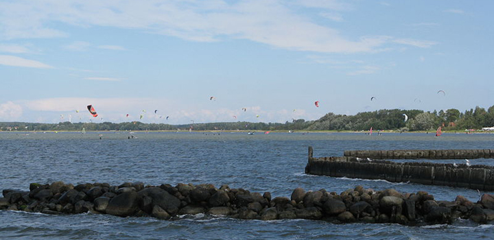 Windsurfen und Kitesurfen auf Rügen