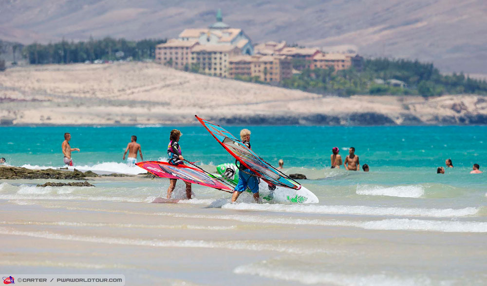 Windsurfen und Kitesurfen in Spanien