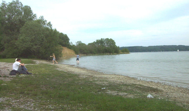 Windsurfen und Kitesurfen in Eching am Ammersee