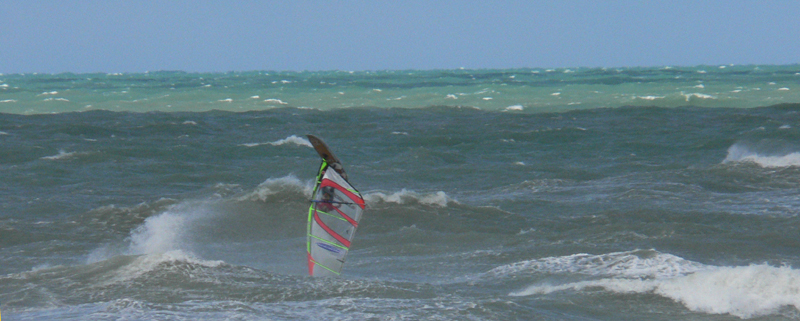 Windsurfen und Kitesurfen in Vieste - Spiaggia del Castello