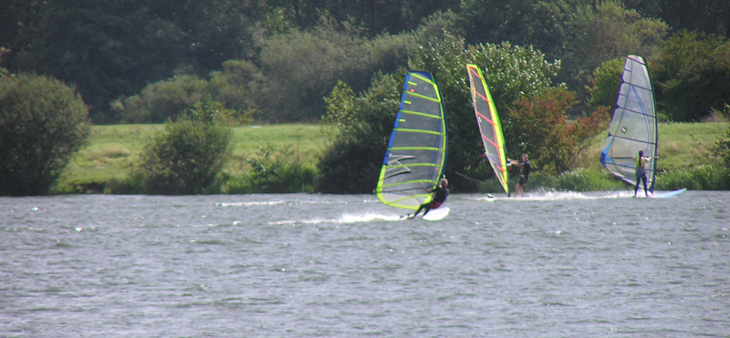 Windsurfen und Kitesurfen in Hessen