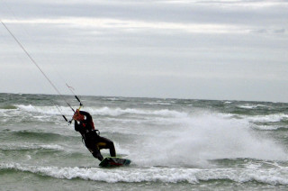 Windsurfen und Kitesurfen auf Rømø