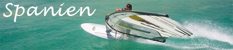 Windsurfen auf Fuerteventura in Spanien