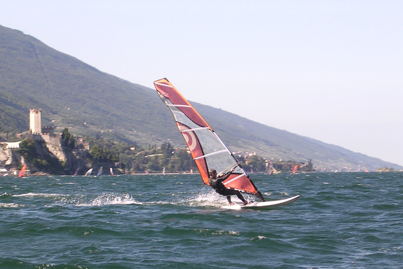 Freeriding vor Malcesine