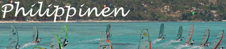 Kitesurfen und Windsurfen auf den Philippinen in Boracay