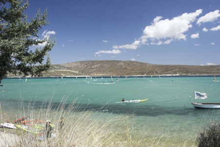Windsurfen in Alacati (Türkei) an der Club Mistral Surfschule