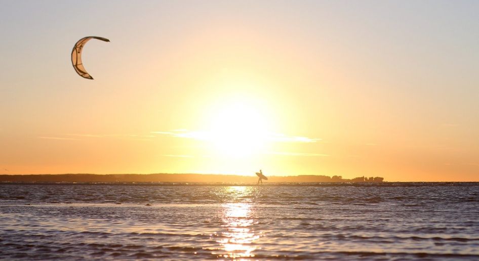 Windsurfen und Kitesurfen in Laboe