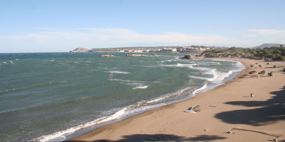 Windsurfen und Kitesurfen in Rosas/Costa Brava
