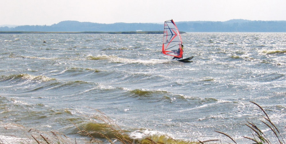 Windsurfen und Kitesurfen an der Schlei