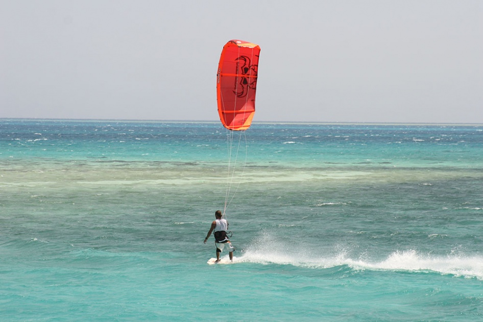 Windsurfen und Kitesurfen in Hurghada
