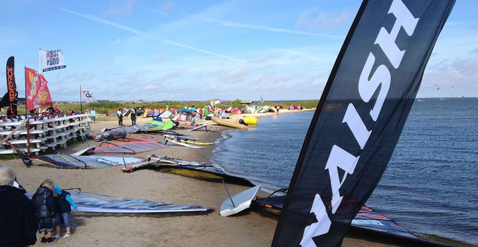 Windsurfen und Kitesurfen in Hvide Sande