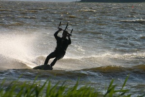 Kiter in Ückeritz/Usedom