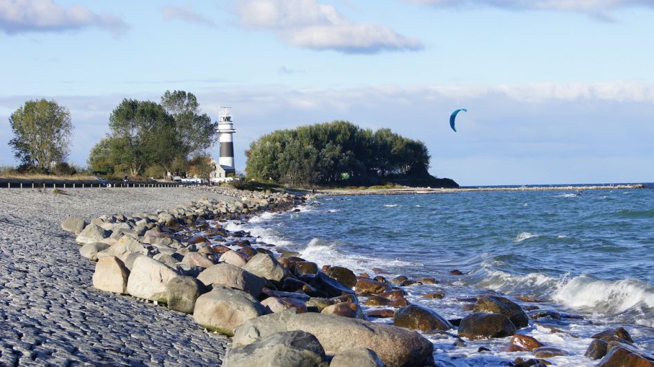 Windsurfen und Kitesurfen in Strande