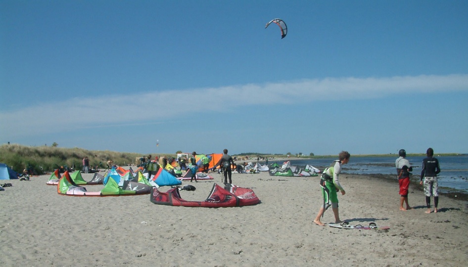 Windsurfen und Kitesurfen an der Ostsee