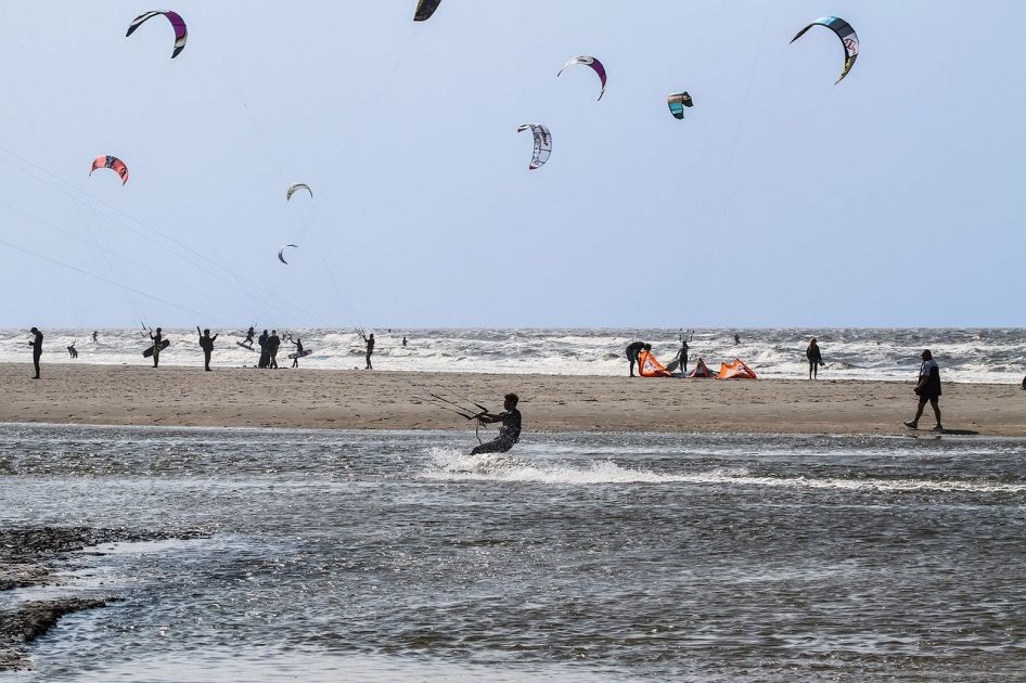 Windsurfen und Kitesurfen in St. Peter Ording