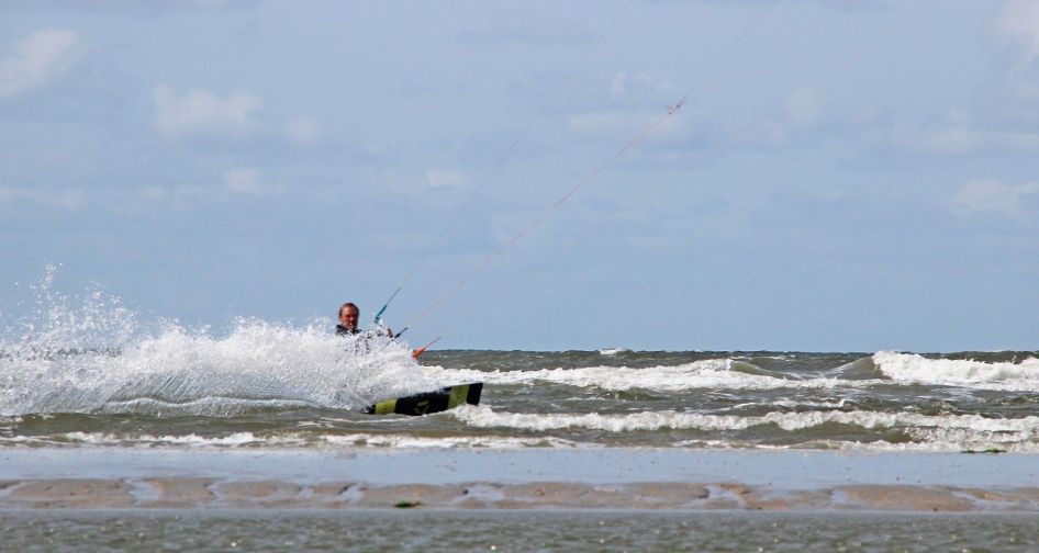 Windsurfen und Kitesurfen auf Rømø