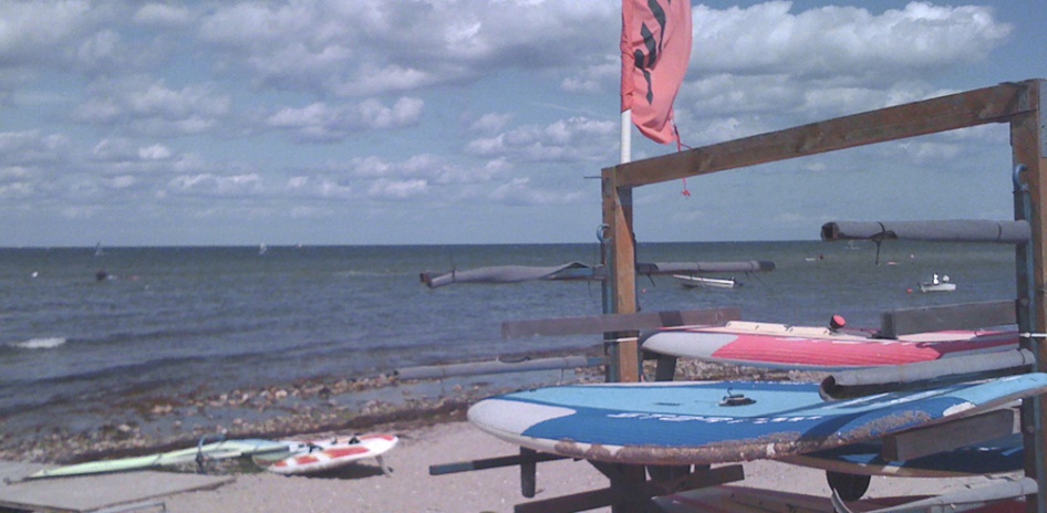 Windsurfen und Kitesurfen in der Eckernförder Bucht